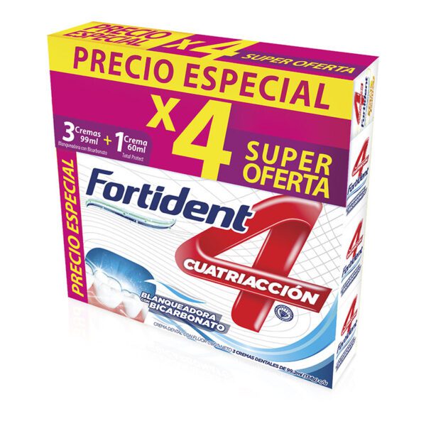 Crema Fortident Blanqueamiento 99.2 Ml Pague 2 Lleve 3 - Imagen 2