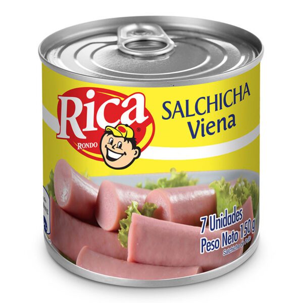 Salchicha Viena Rica 150 Gramos