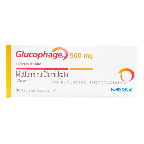 Glucophage 500 Mg 30 Tabletas (3%+) - Imagen 2