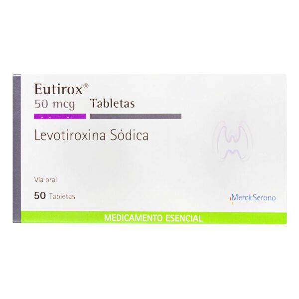 Eutirox 50 Mcg 50 Tabletas - Imagen 2