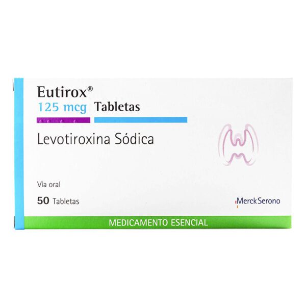 Eutirox 125 Mcg 50 Tabletas (3%+)