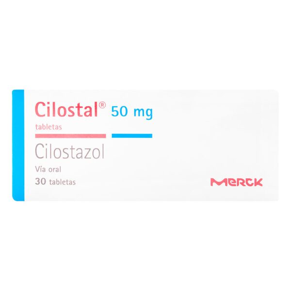 Cilostal 50 Mg 30 Tabletas (P)26700(Sc) - Imagen 2