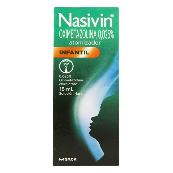 Nasivin 0.025% Infantil 15 Ml