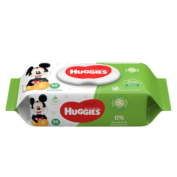 Toallitas Huggies Húmedas Active Fresh Disney 96 Unidades Súper Precio