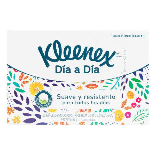 Pañuelos Kleenex Clásico 50 Unidades - Imagen 2