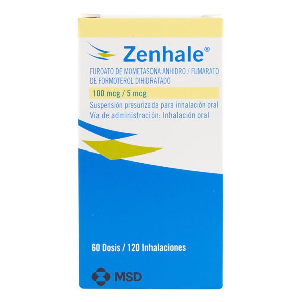 Zenhale Inhalador 100 Mg / 5 Microgramos (A)