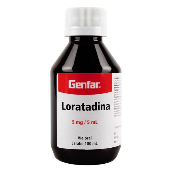 Loratadina Jarabe 100 ml Gf - Imagen 2