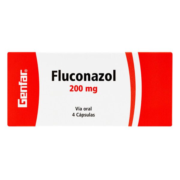 Fluconazol 200 Mg 4 Cápsulas Gf