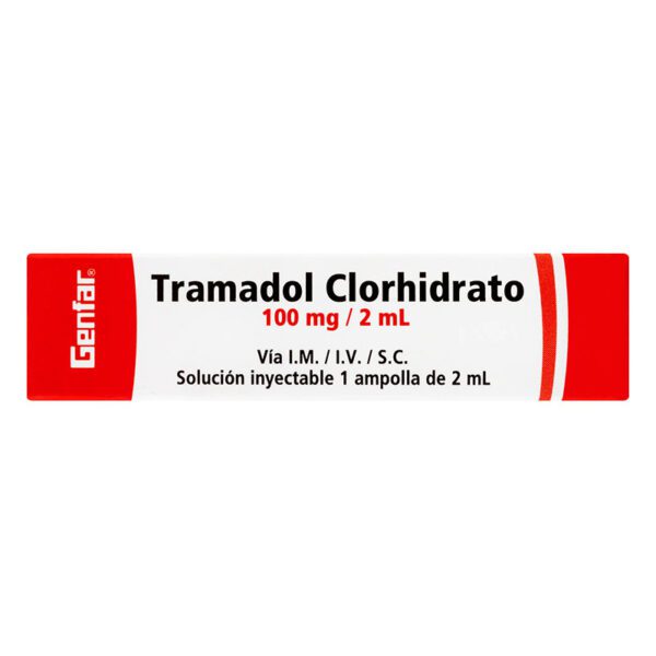 Tramadol 100 Mg Ampolla Gf - Imagen 2