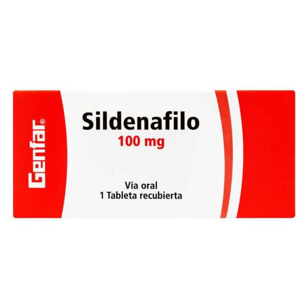 Sildenafil 100 Mg 1 Tableta Gf - Imagen 2