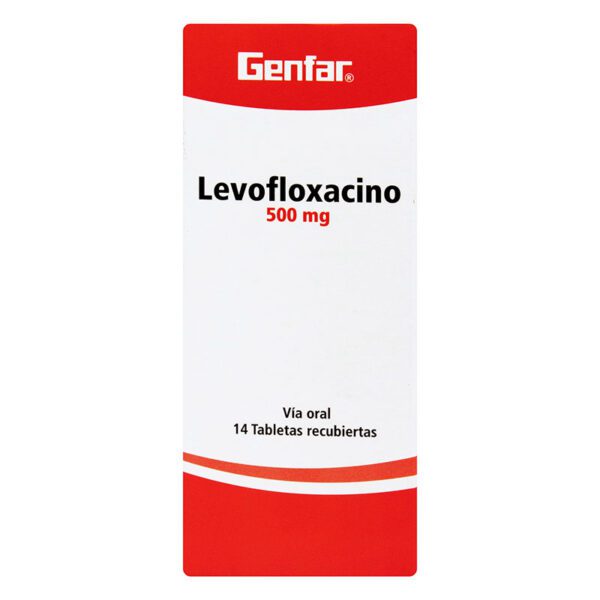 Levofloxacino 500 Mg 14 Tabletas Gf - Imagen 2