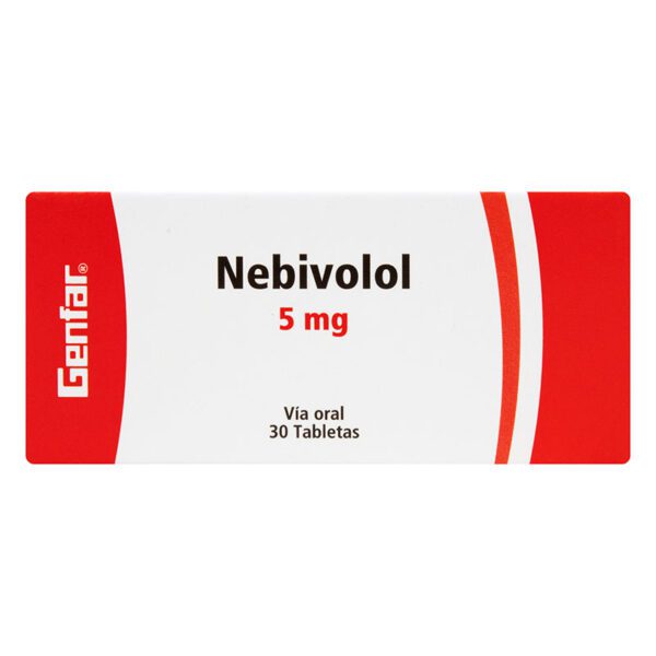 Nebivolol 5 Mg 30 Tabletas Gf(M)46092 - Imagen 2