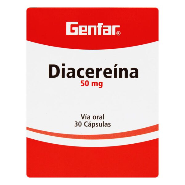 Diacereina 50 Mg 30 Cápsulas Gf(M)22770