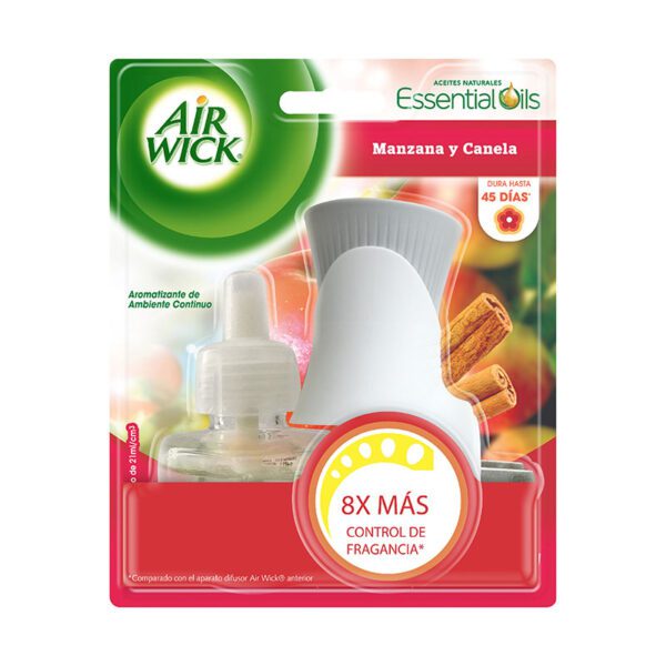 Ambiente Air Wic Eléctrico Manzana Canela 21Ml - Imagen 2