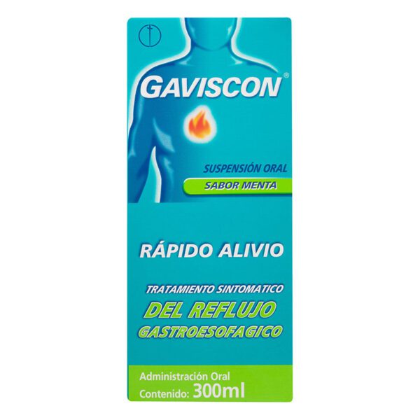 Gaviscon Suspension Menta 300 Ml