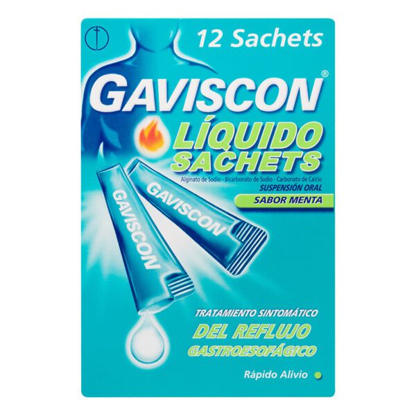 Gaviscon Suspension Menta 10 Ml X 12 Uds - Imagen 2