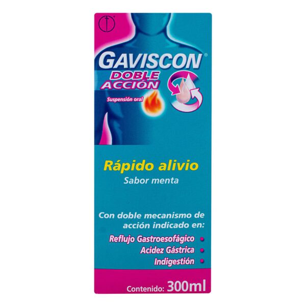 Gaviscon Doble Accion Suspension 300 Ml