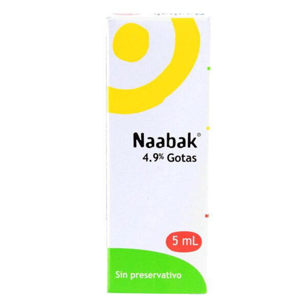 Naabak 4.9% Gotas 5 Ml(A)(3%+)(Pae)