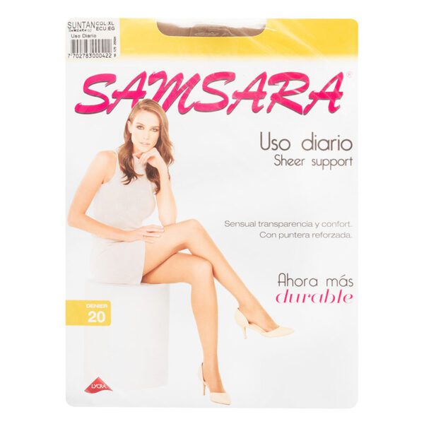 Medias Samsara Sheer Support Xl Suntan - Imagen 2