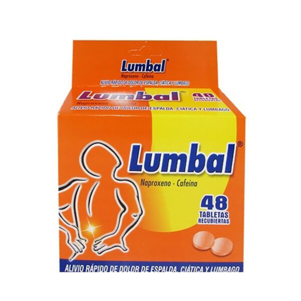 Lumbal 48 Tabletas - Imagen 2