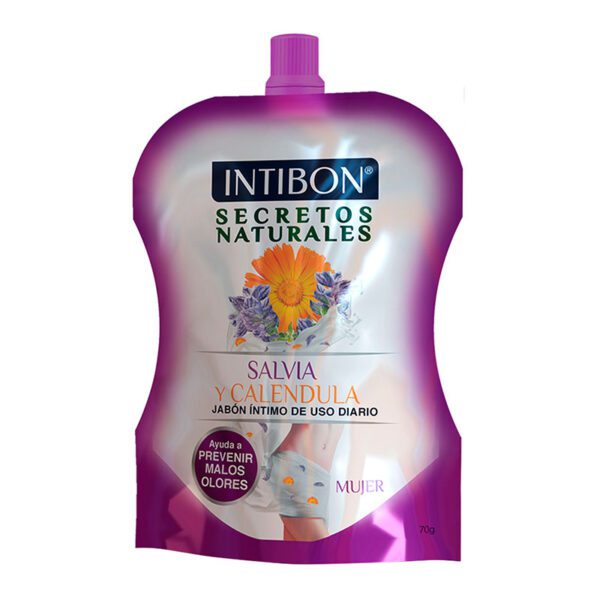 Jabón Íntimo Intibon Salvia Y Caléndula 70 Gr Doy - Imagen 2