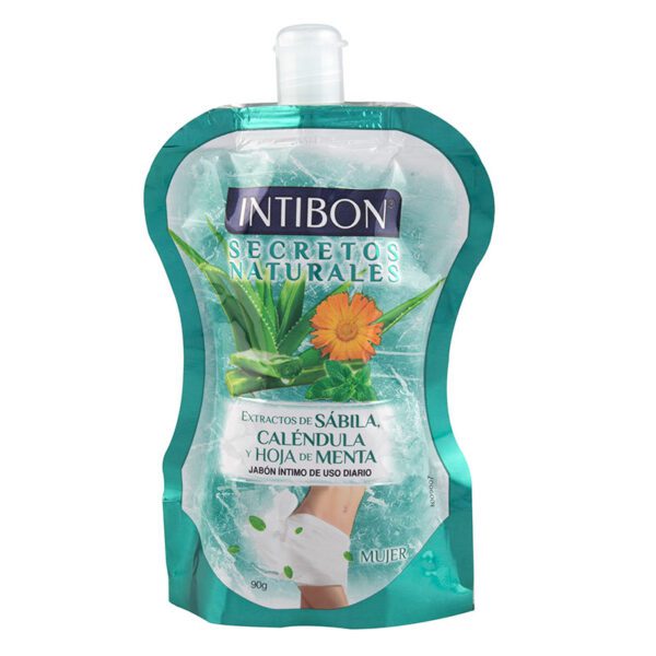 Jabón Íntimo Intibon Secretos Naturales Mujer 90 Gr Doy - Imagen 2