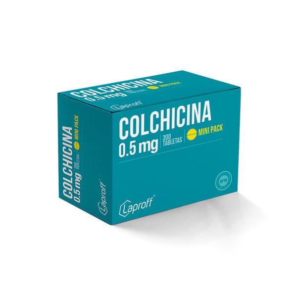 Colchicina 0.5 Mg 300 Tabletas Lp