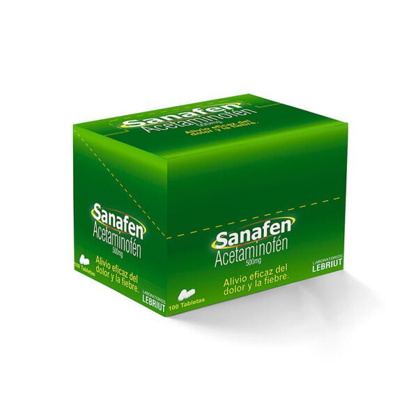 Sanafen 500 Mg 100 Tbs Lp - Imagen 2