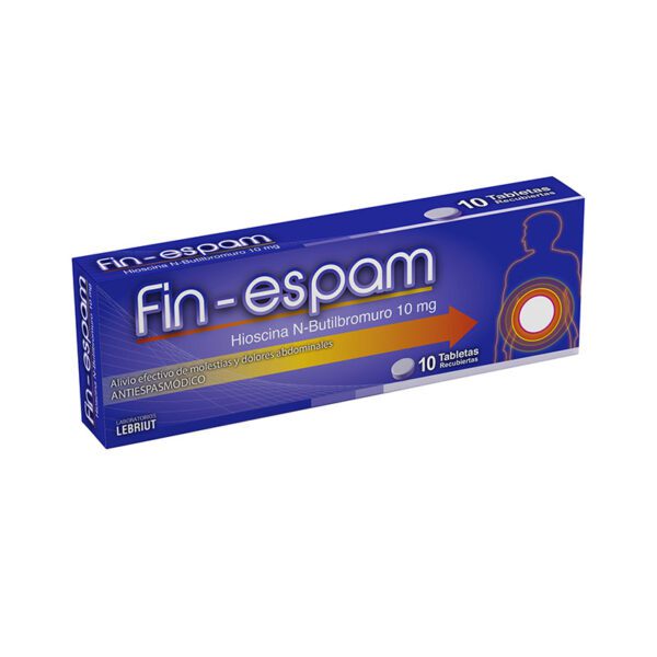 Fin - Espam 10 Mg 10 Tabletas