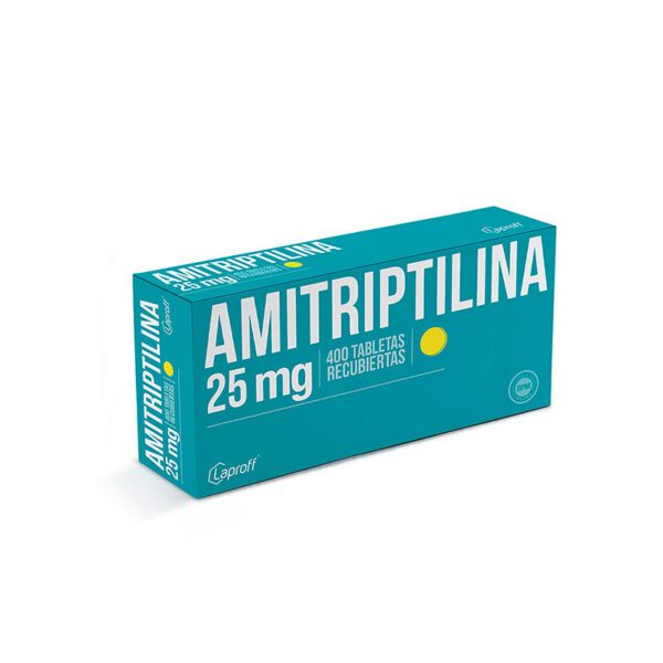 Amitriptilina 25 Mg 400 Tabletas Lp - Imagen 2