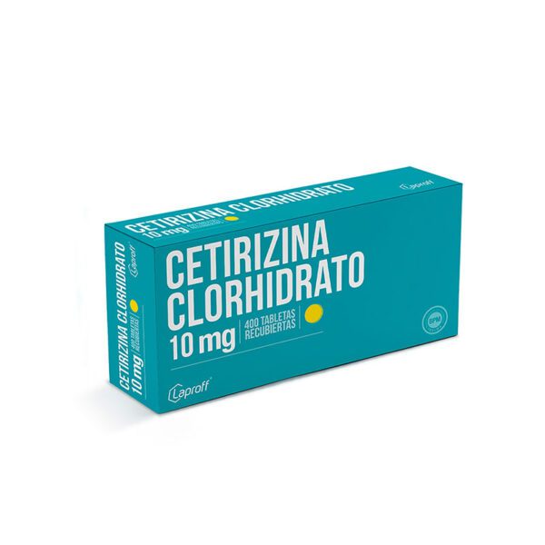 Cetirizina 10 Mg 400 Tabletas Lp - Imagen 2