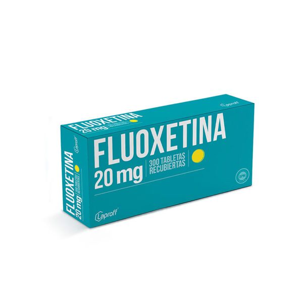 Fluoxetina 20 Mg 300 Tabletas Lp