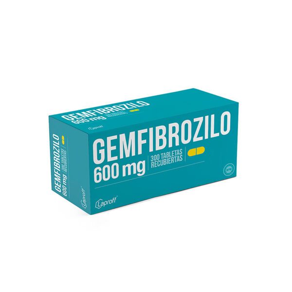 Gemfibrozilo 600 Mg 300 Tabletas Lp - Imagen 2