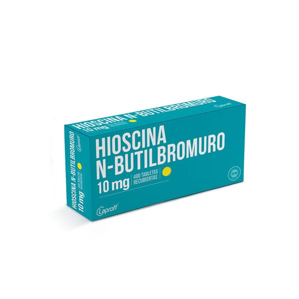 Hioscina N-Butil Bromuro 10 Mg 400 Tabletas Lp(A)