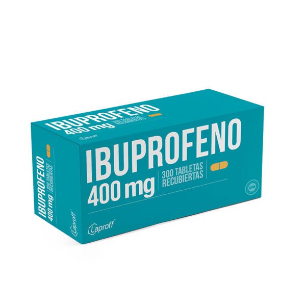 Ibuprofeno 400 Mg 300 Tabletas Lp - Imagen 2
