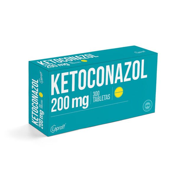 Ketoconazol 200 Mg 300 Tabletas Lp