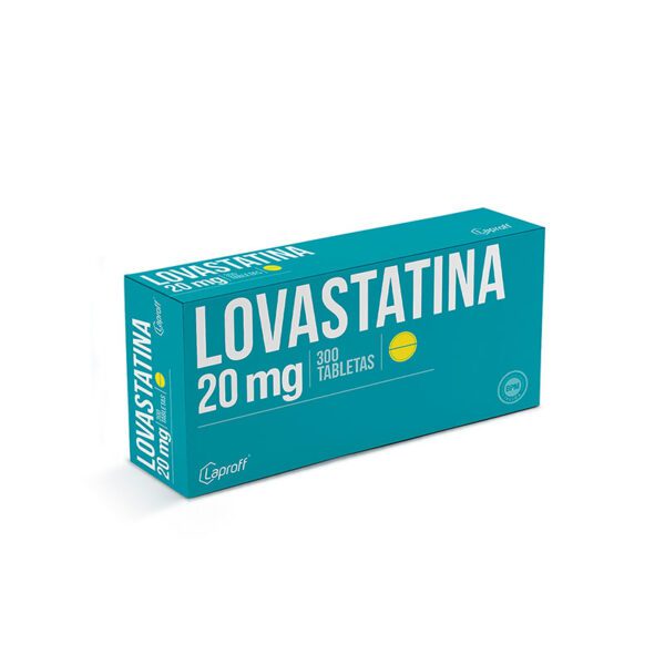 Lovastatina 20 Mg 300 Tabletas Lp - Imagen 2