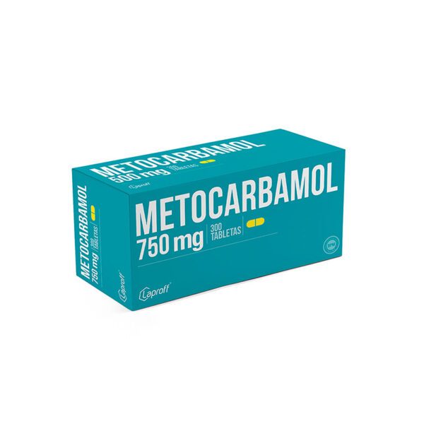 Metocarbamol 750 Mg 300 Tabletas Lp - Imagen 2