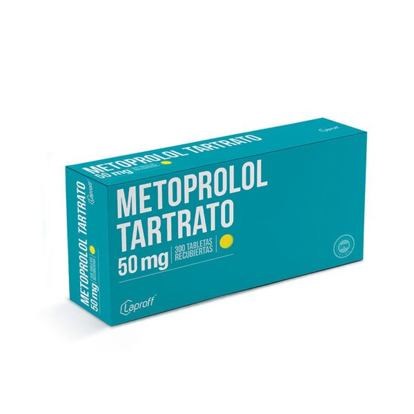 Metoprolol 50 Mg 300 Tabletas Lp(M)121800 - Imagen 2