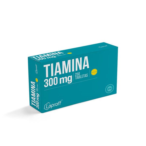 Tiamina 300 Mg 250 Tabletas Lp - Imagen 2