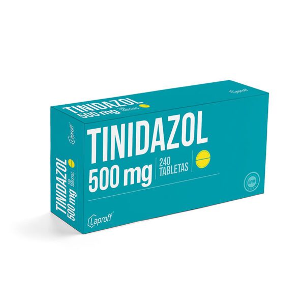 Tinidazol 500 Mg 240 Tabletas Lp - Imagen 2