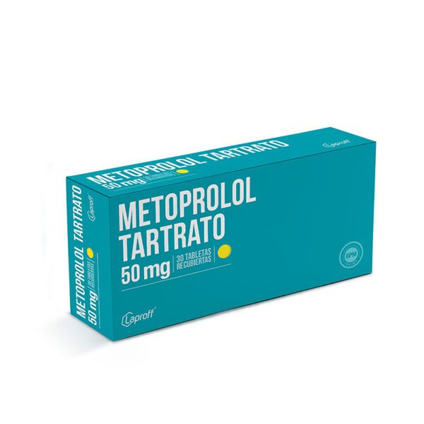 Metoprolol 50 Mg 30 Tabletas Lp(M)12180 - Imagen 2