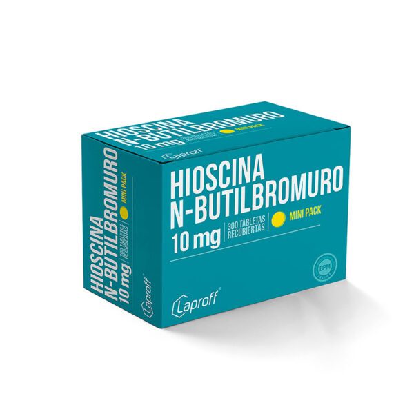 Hioscina N-Butil B.10Mg 300 Tabletas Lp(A)(Pae)