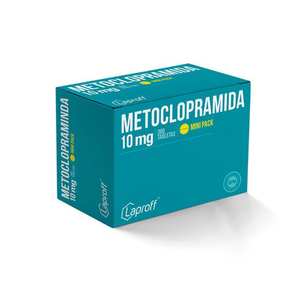 Metoclopramida 10 Mg 300 Tabletas Lp - Imagen 2