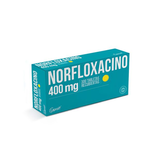 Norfloxacina 400 Mg 300 Tabletas Lp - Imagen 2