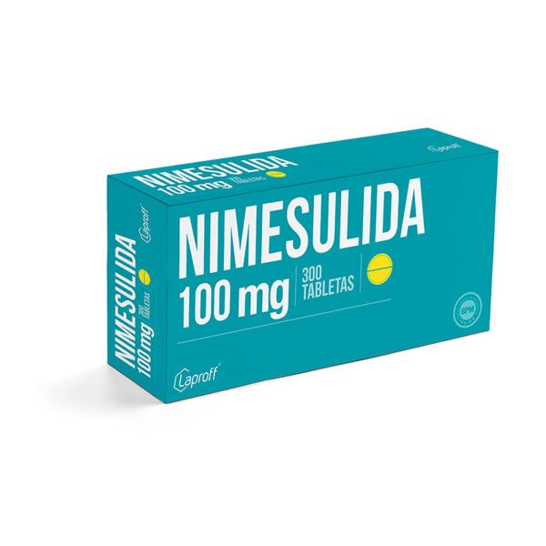 Nimesulide 100 Mg 300 Tabletas Lp - Imagen 2