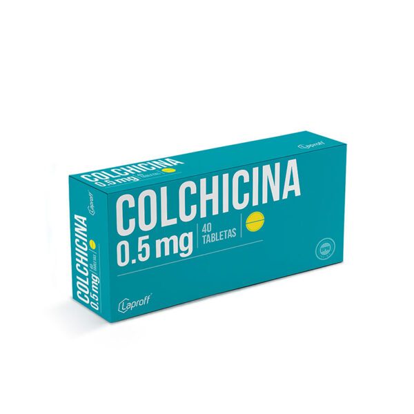 Colchicina 0.5 Mg 40 Tabletas Lp