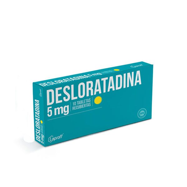 Desloratadina 5 Mg 10 Tabletas Lp