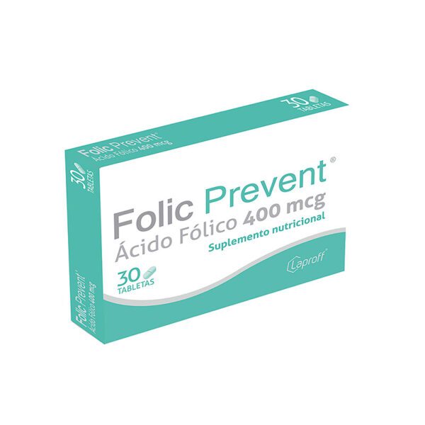 Folic Prevent 30 Tabletas