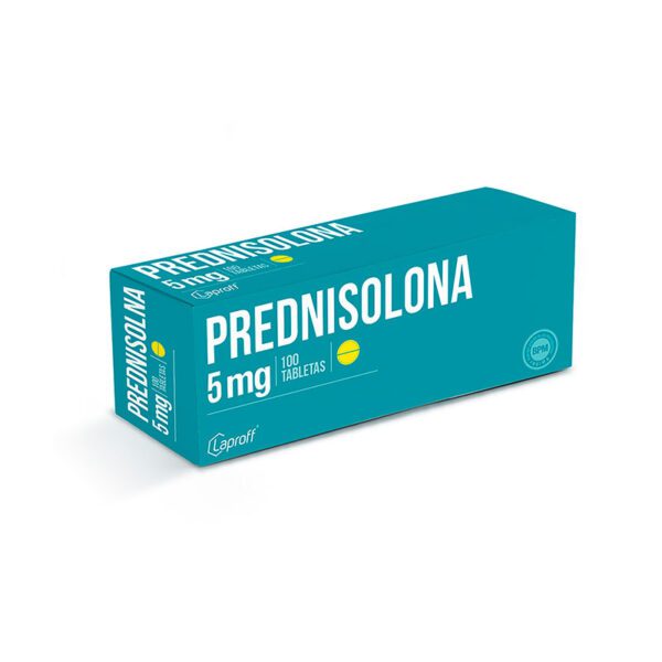 Prednisolona 5 Mg 100 Tabletas Lp - Imagen 2